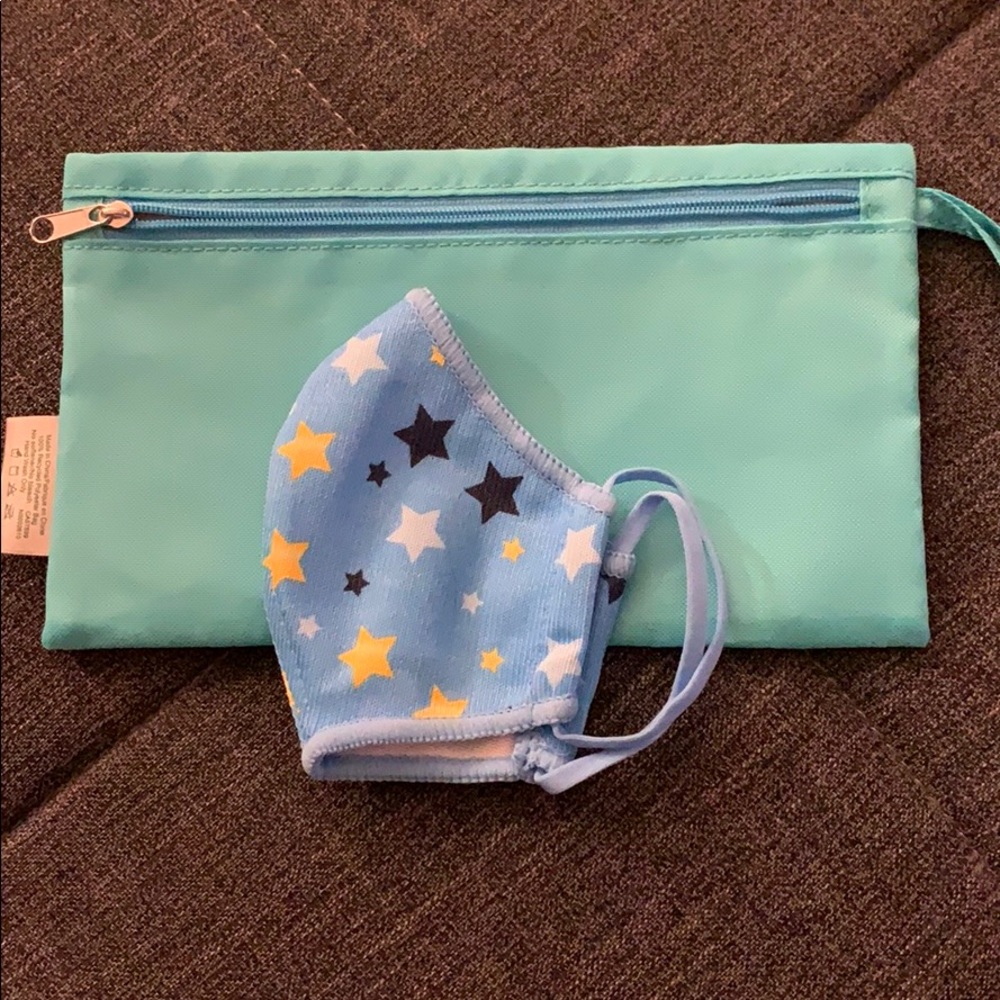 Norwex Mask Pouch & Children’s Mask with Stars